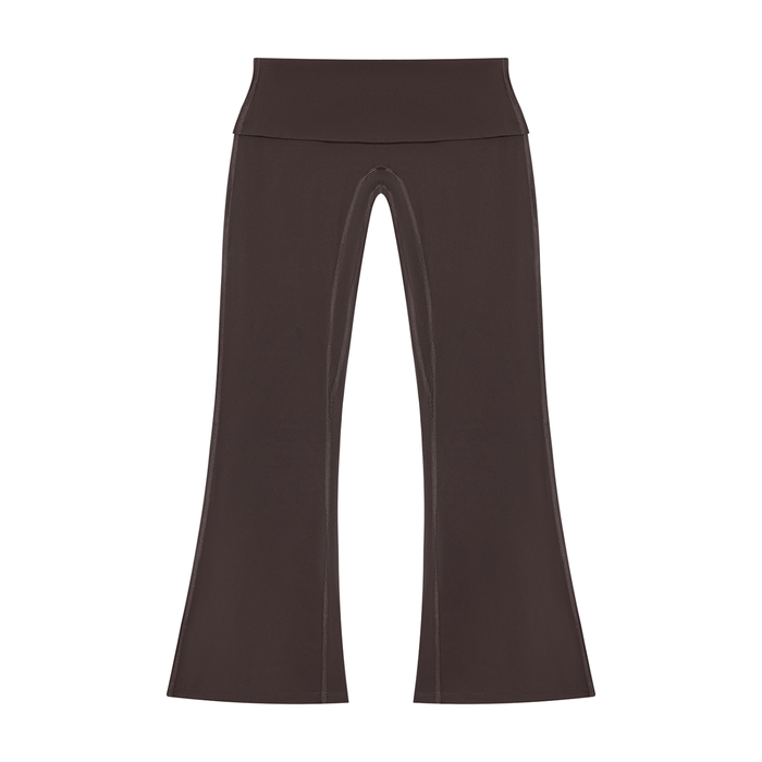 Fold-Over Waistband Yoga Leggings