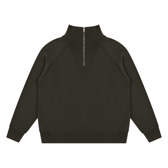Heavyweight Raglan Quarter-Zip Sweatshirt