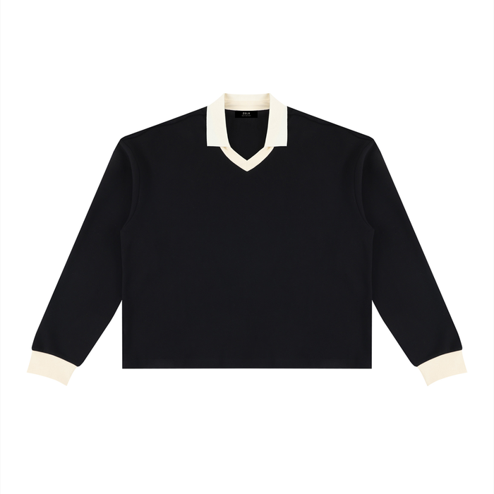 Color Block Long Sleeve Sweatshirt