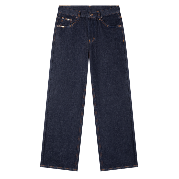 Heavyweight Navy Denim Jeans