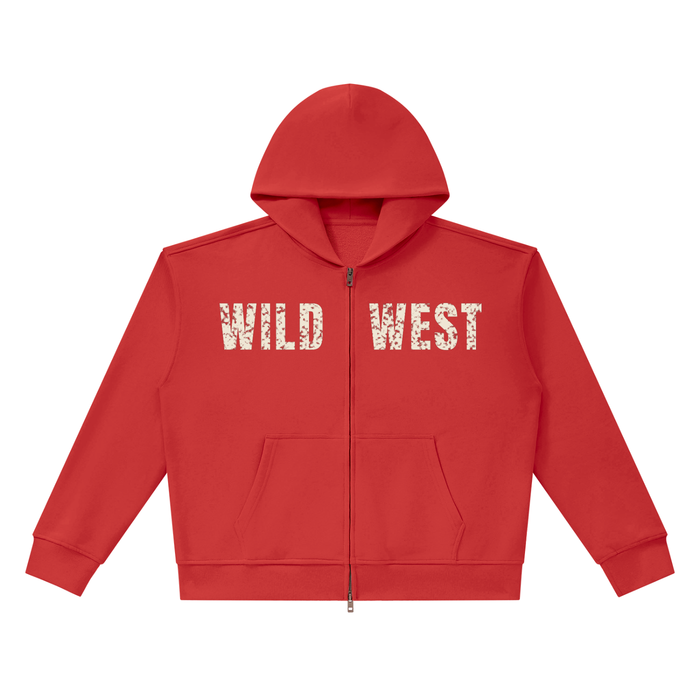 Wild West Heavyweight Full Zip Hoodie