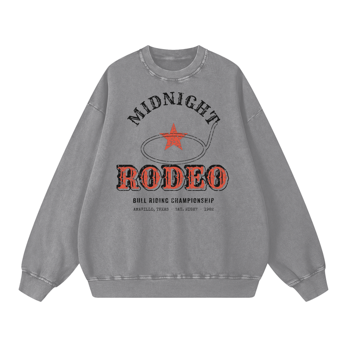 Midnight Rodeo Snow Wash Sweatshirt