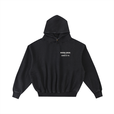 Riviera Social Fleece Hoodie