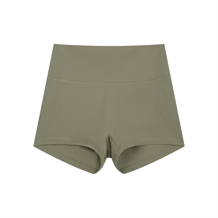 High-Waist Yoga Shorts