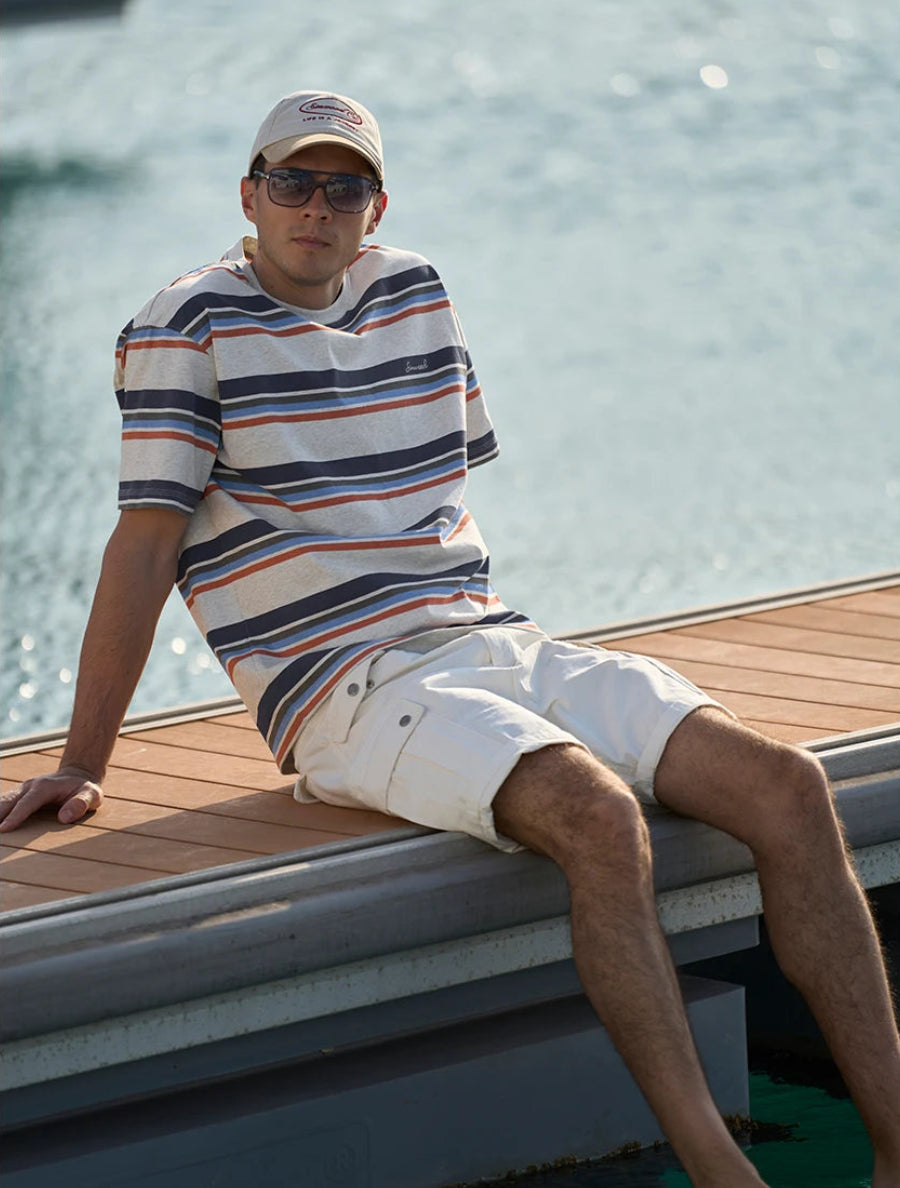 Heavyweight Striped Tee