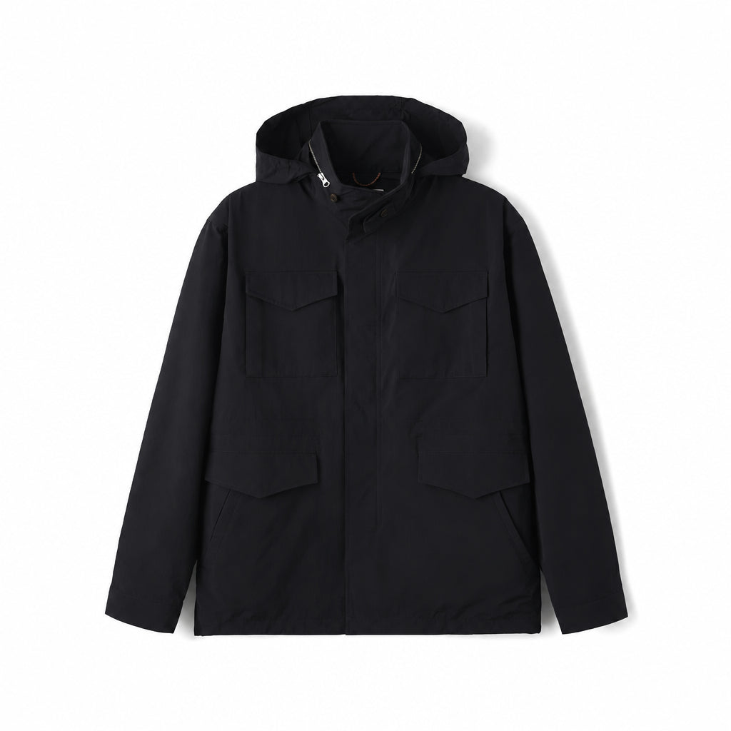 Oversized Cargo Trench Jacket