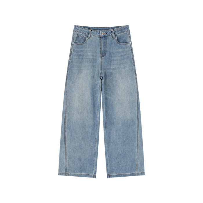 High Rise Wide Leg Jeans