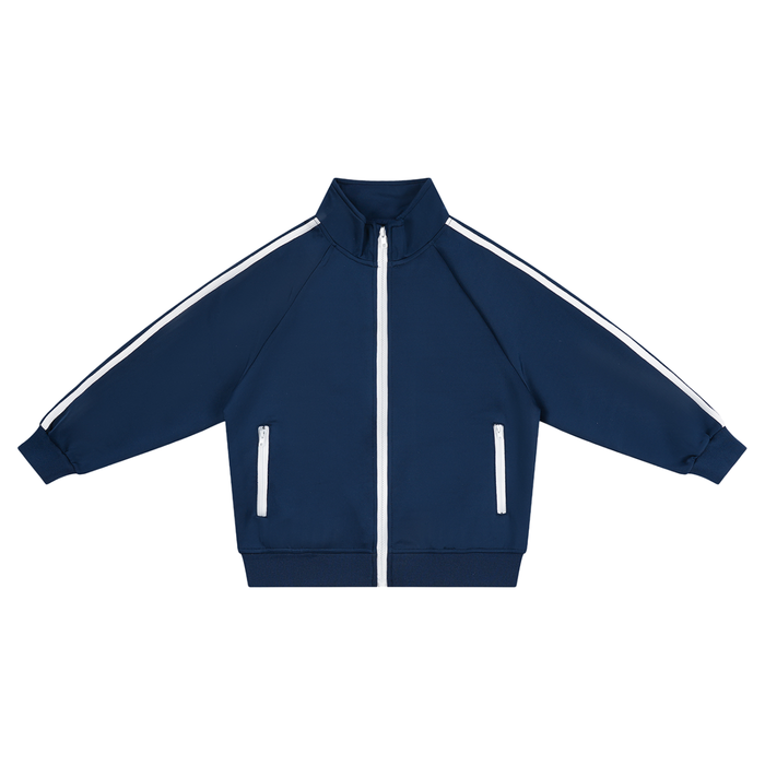 Kids Contrast Tape Coach Jacket