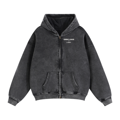 Sunday League Boxy Zip Hoodie
