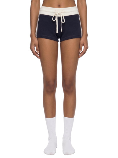 Contrast Stripe Track Shorts