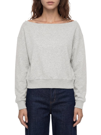 Off-Shoulder Sweatshirt