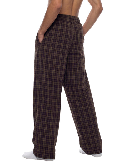 Plaid Wide Leg Pants