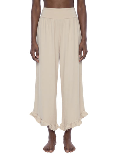 Ruched Wide Leg Pants
