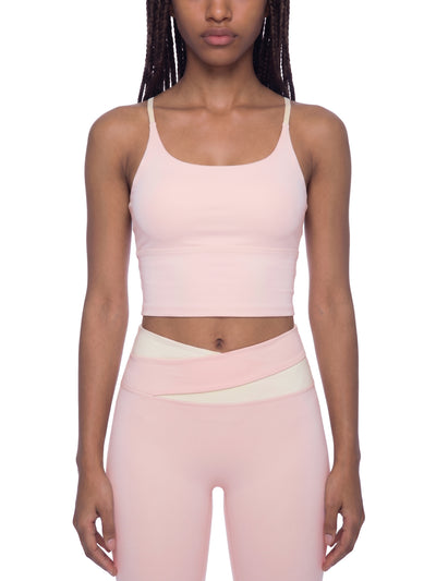U-Neck Color Block Yoga Tank Top