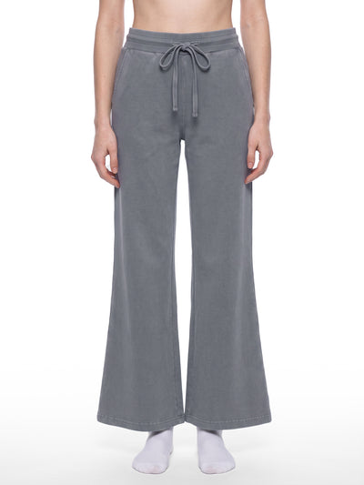 Vintage Wash Flared Sweatpants