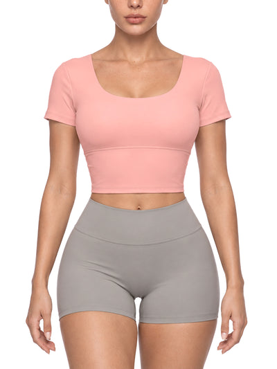 Crop Yoga T-Shirt