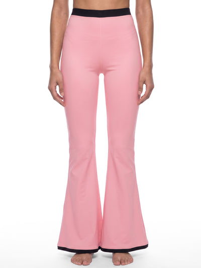 Color Block Flared Yoga Leggings