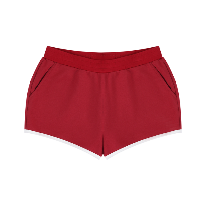 Retro Contrast Binding Shorts