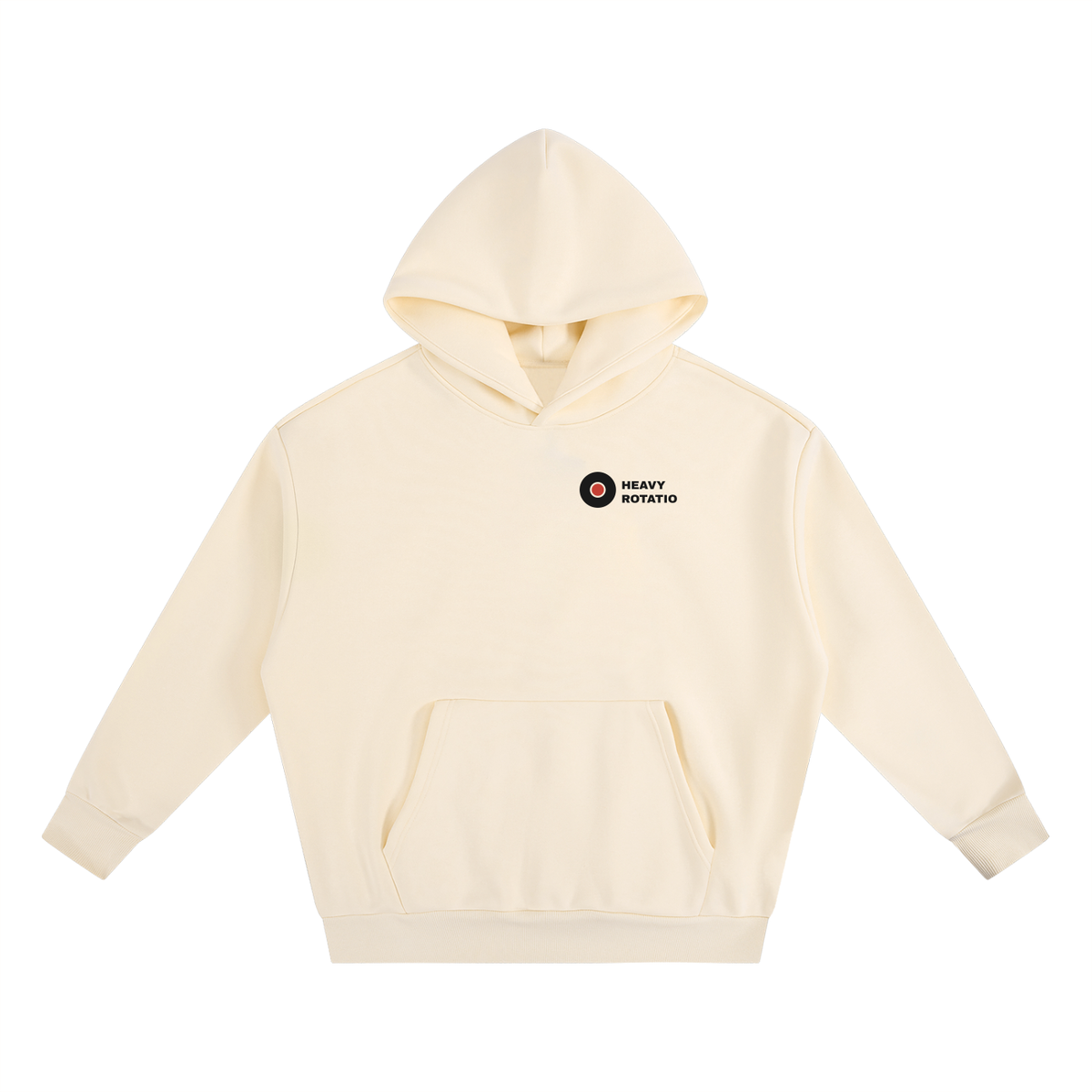 Heavy Rotation Heavyweight Hoodie – Light Apricot – front