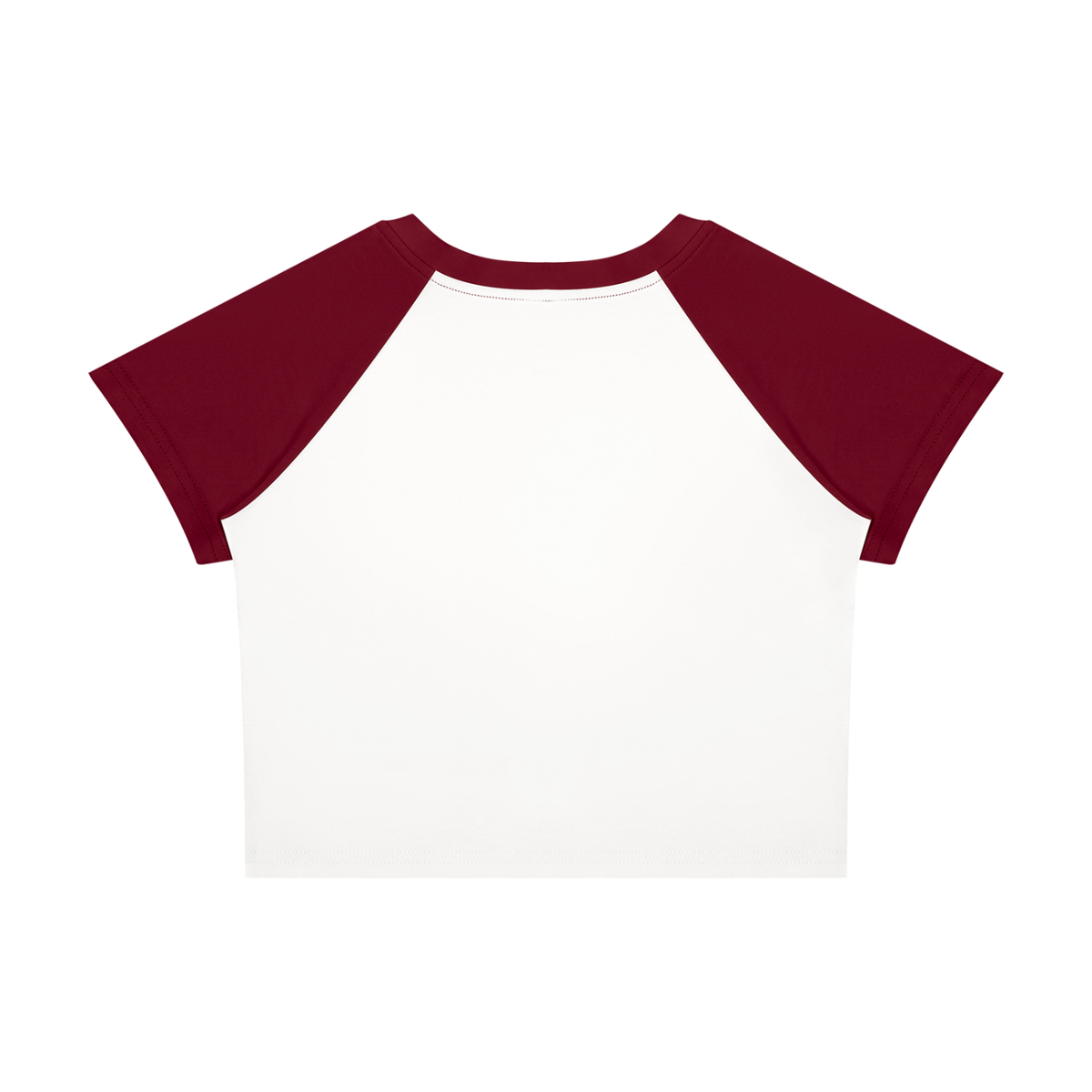 White with Wine Red back