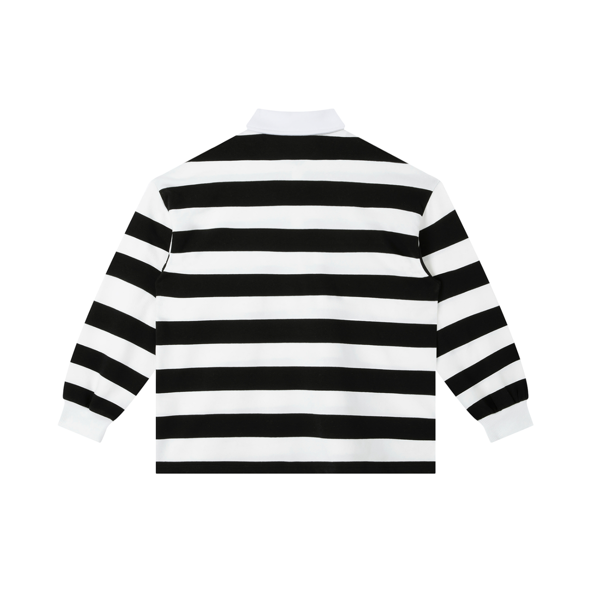 White with Black back