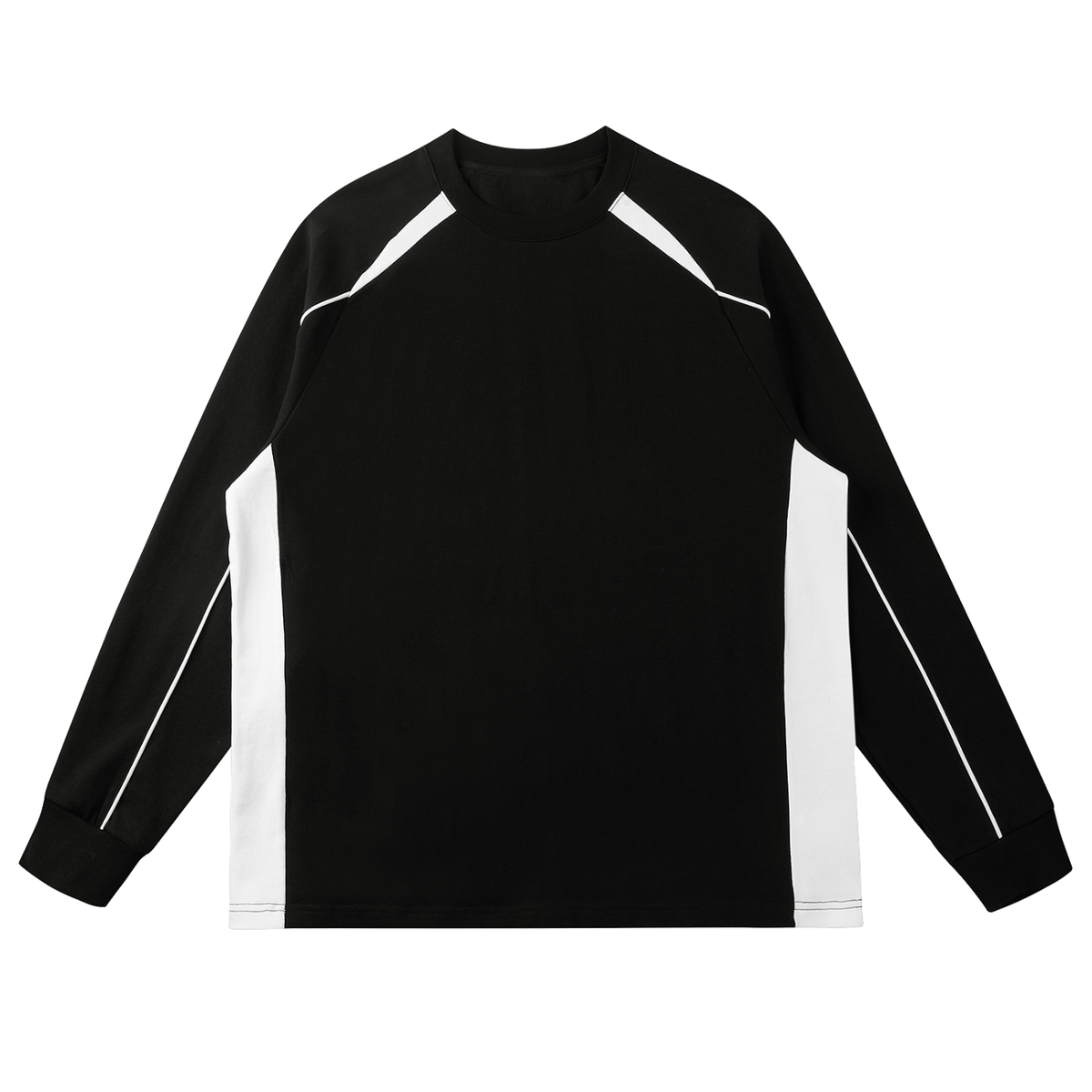 Black with White