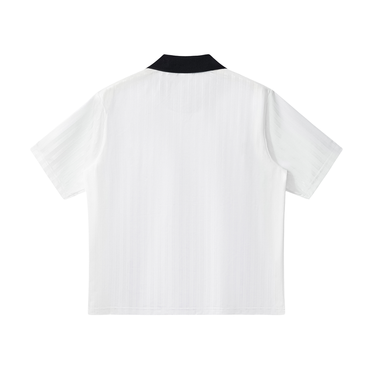 White with Black back