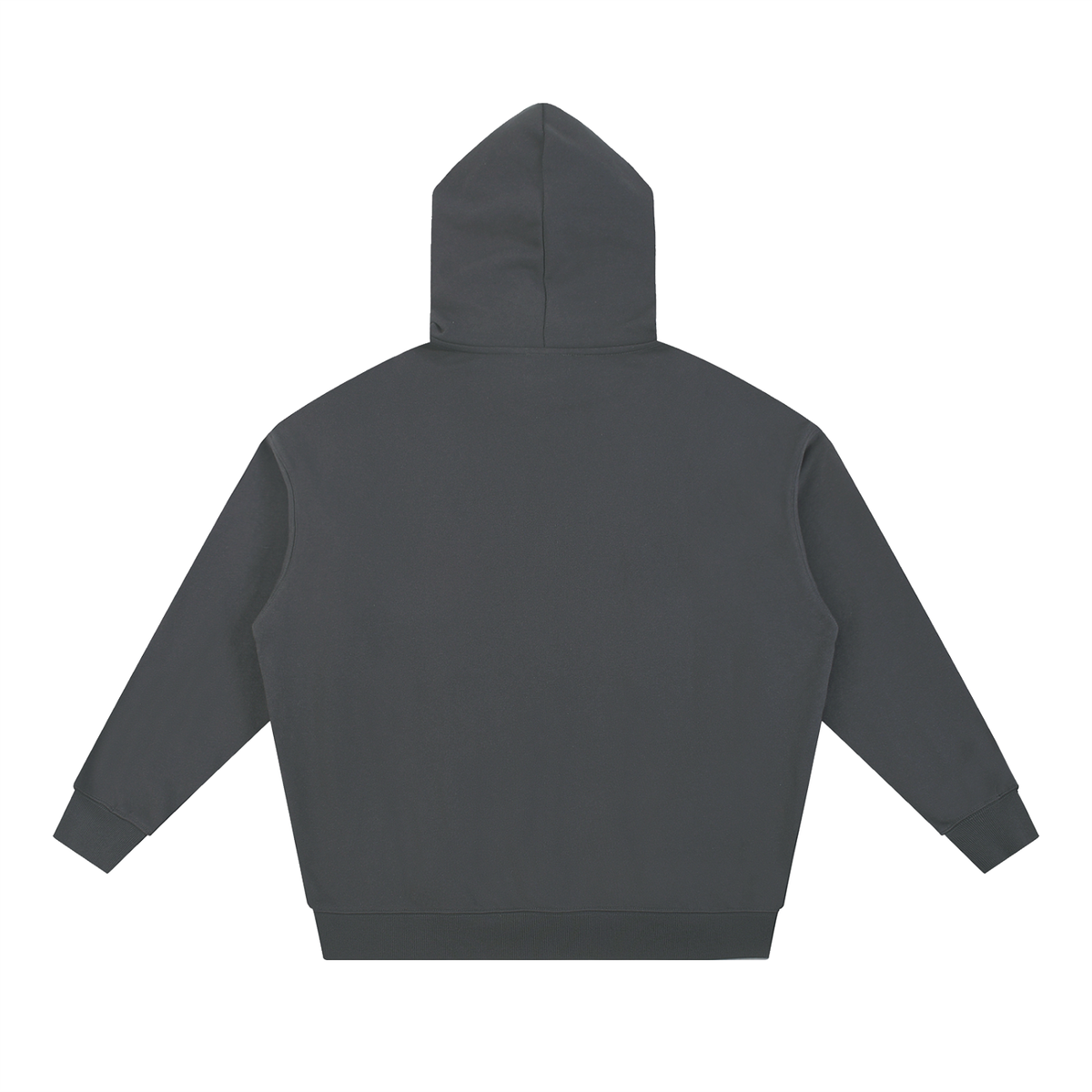 Maison Soleil Heavyweight Hoodie – Dark Gray – back