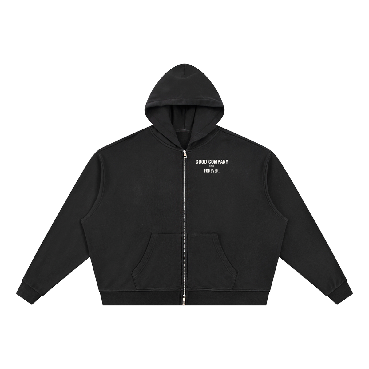 Good Company Vintage Wash Zip Hoodie
