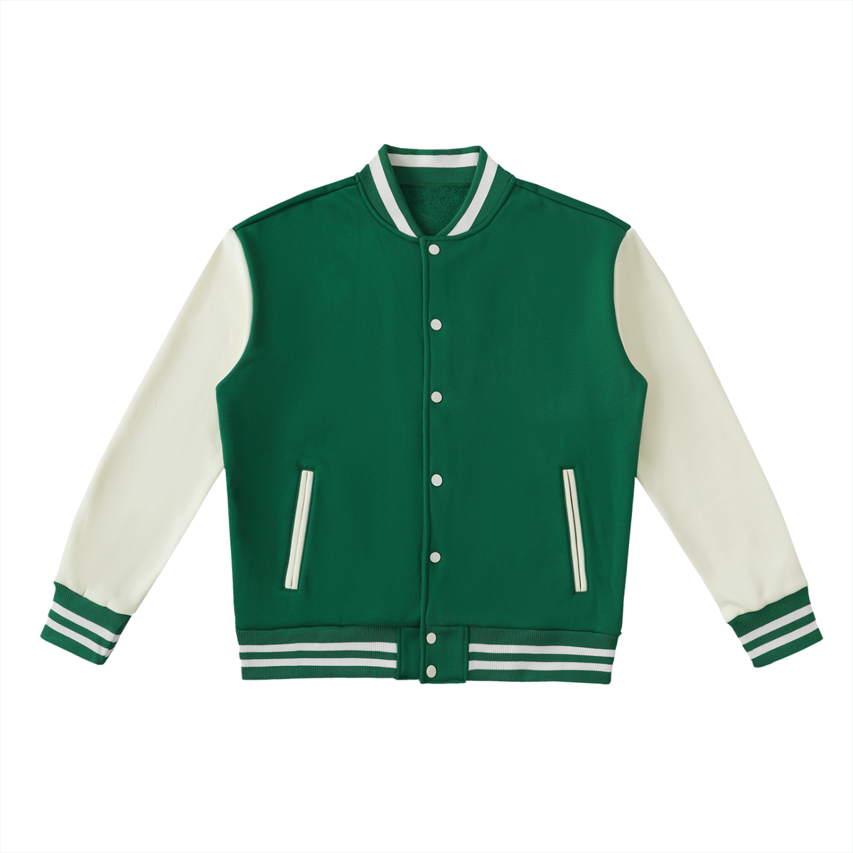 Green with White