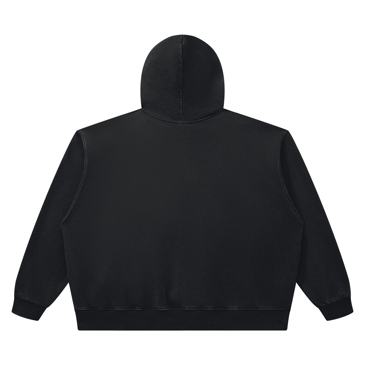 Night Swimming Heavyweight Hoodie – Black – back