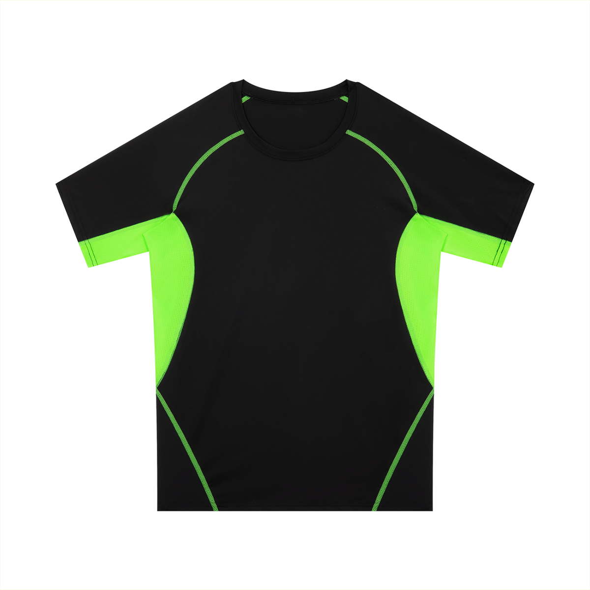 Black with Lemon Green