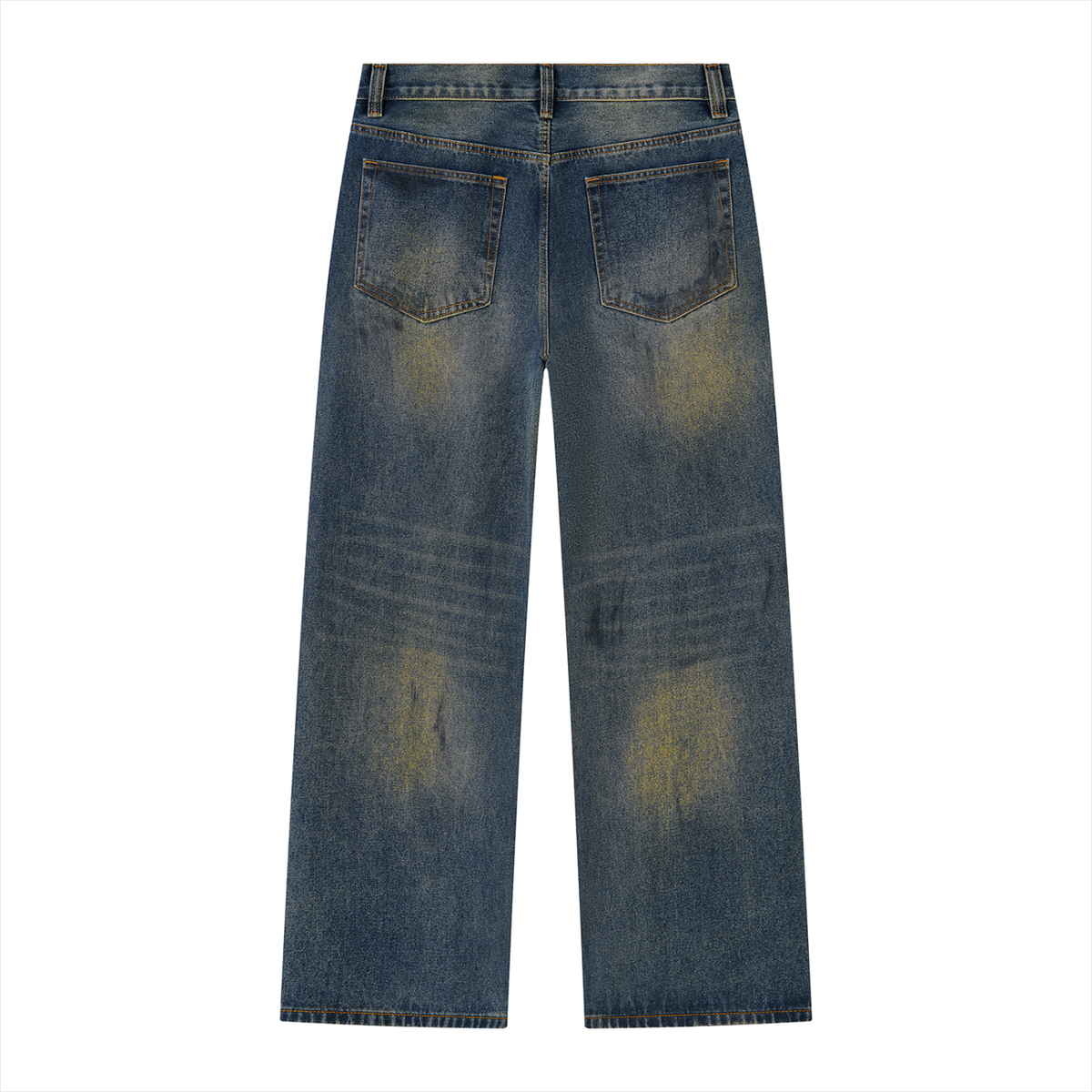 Jeans Blue back