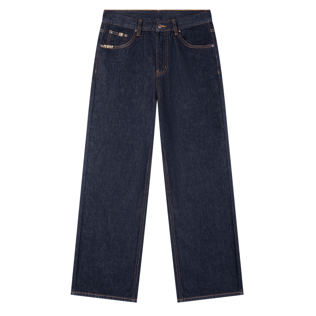 Heavyweight Navy Denim Jeans