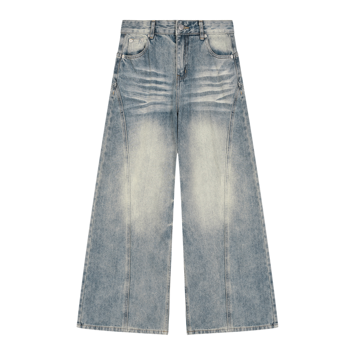 Relaxed Wide Leg Jeans