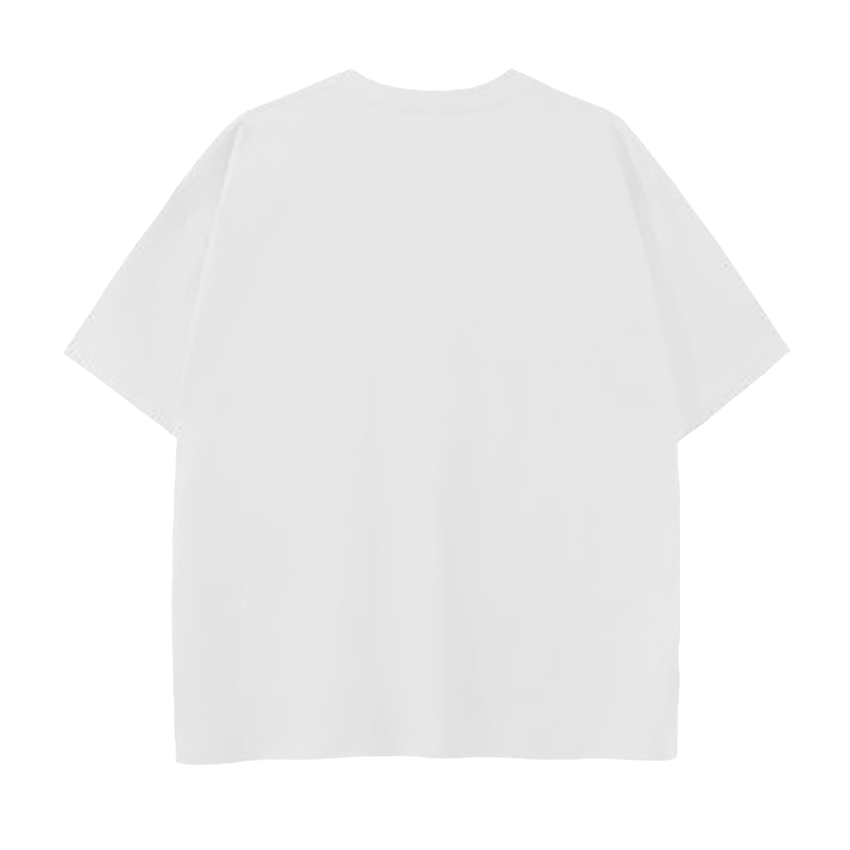 Solid White back