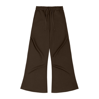 Pleated Wide Leg Sweatpants