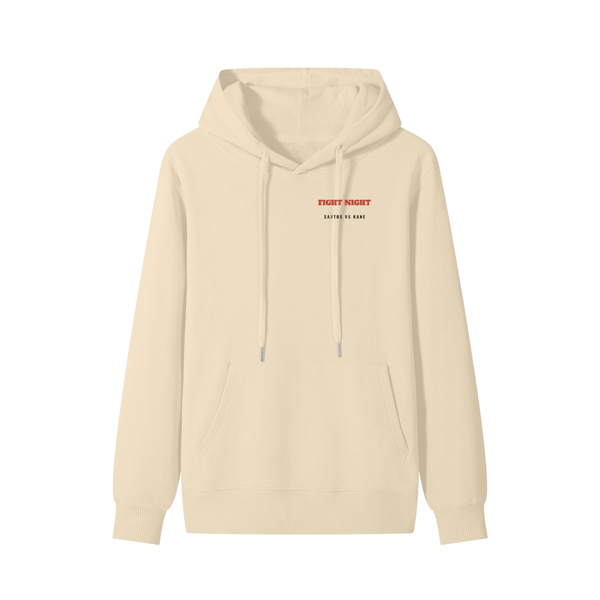 Fight Night Hoodie – Apricot – front