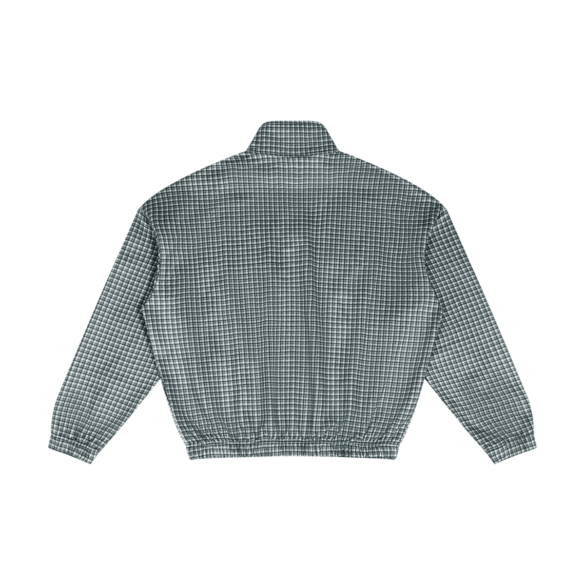 Navy Blue Plaid back