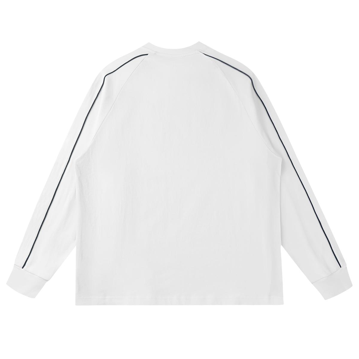 White with Navy Blue back