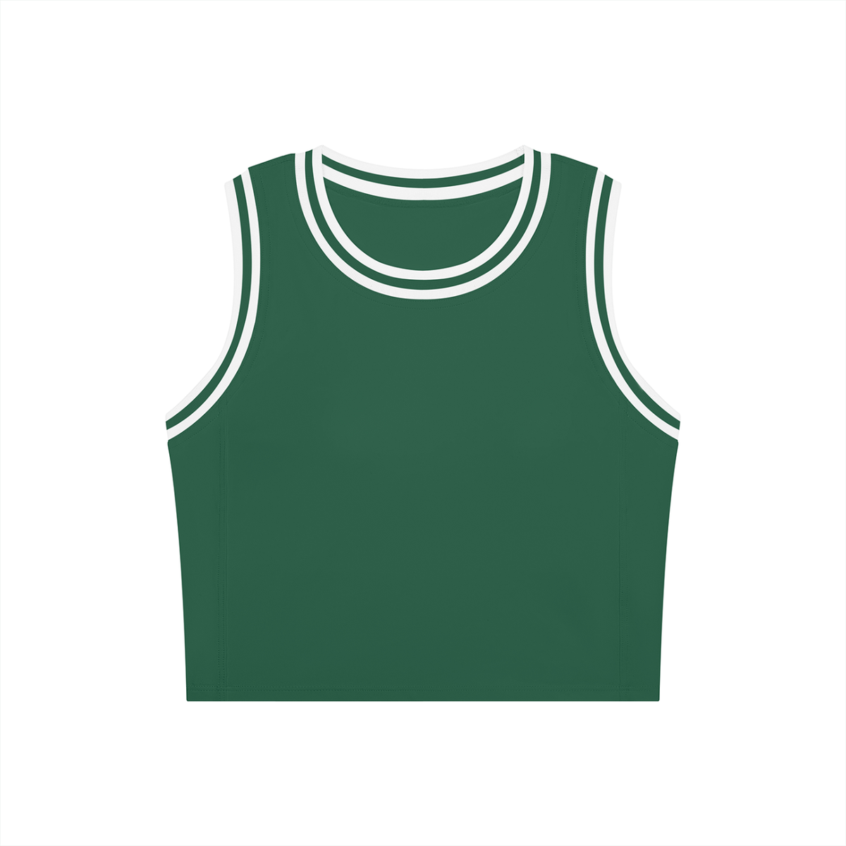 Blackish Green with White