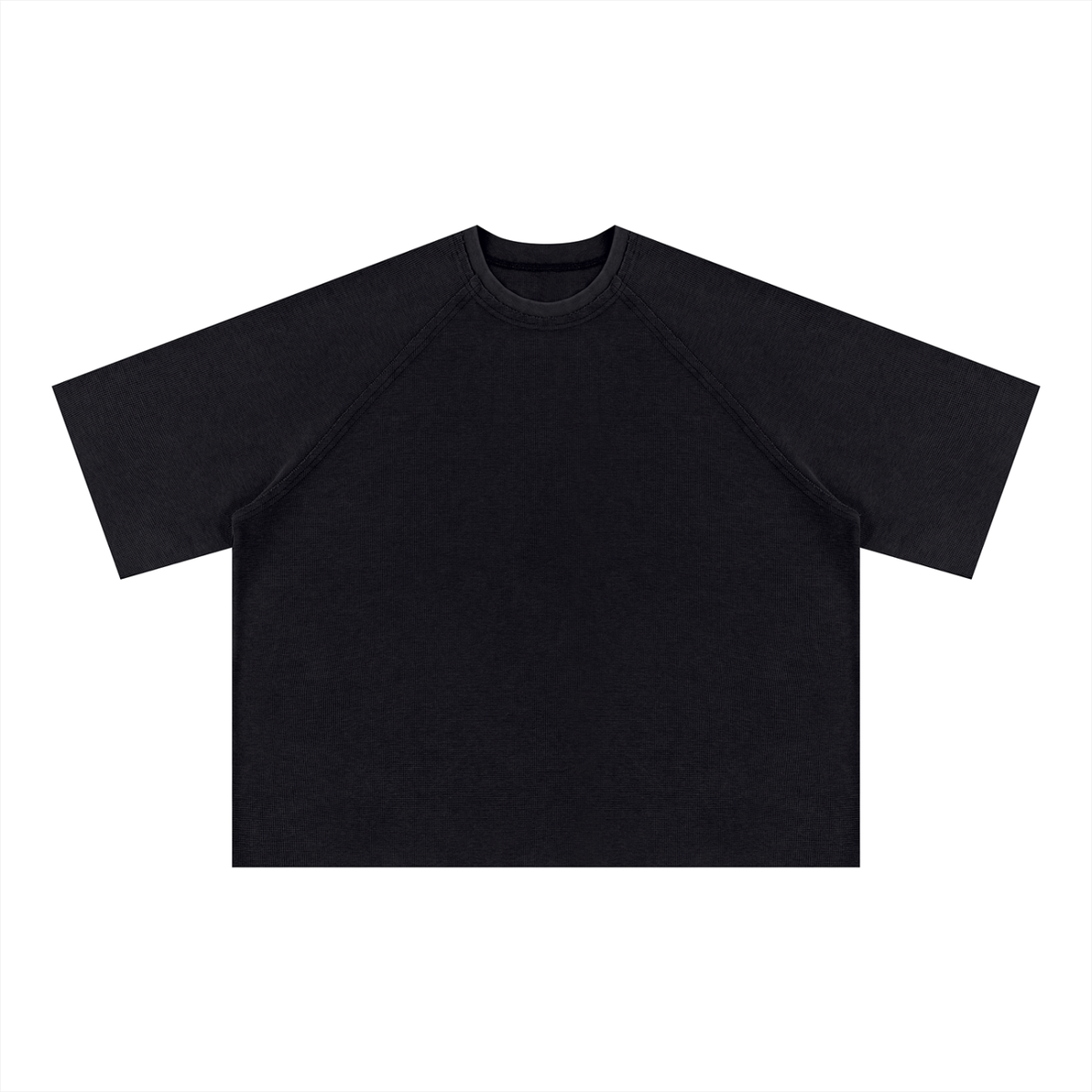 Mineral Wash Boxy Waffle T-Shirt