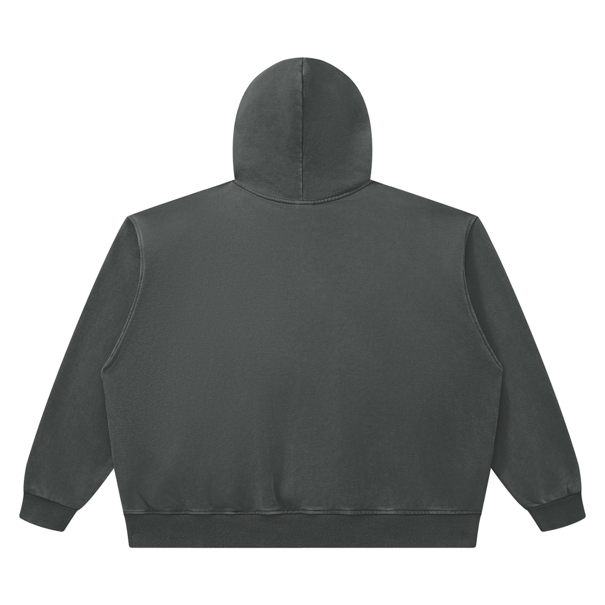 Night Swimming Heavyweight Hoodie – Dark Gray – back