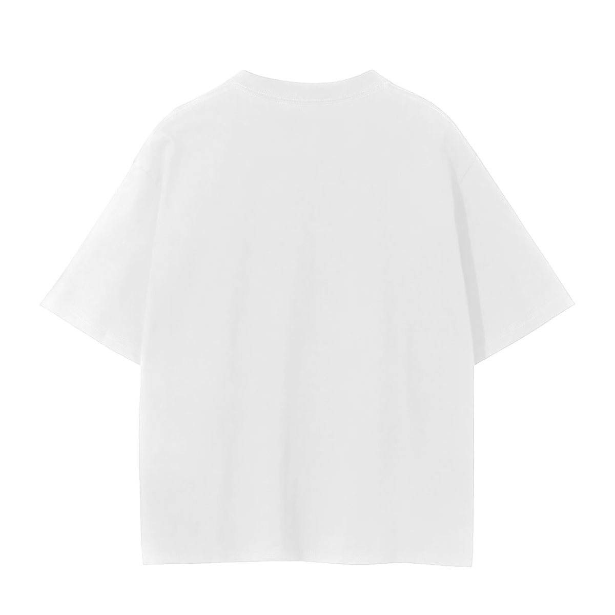 Solid White back