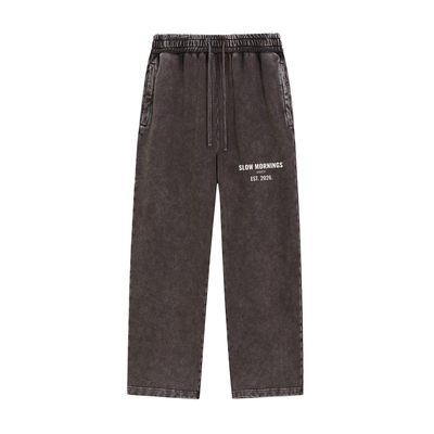 Slow Mornings Snow Wash Sweatpants