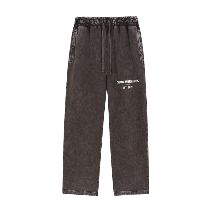 Slow Mornings Snow Wash Sweatpants