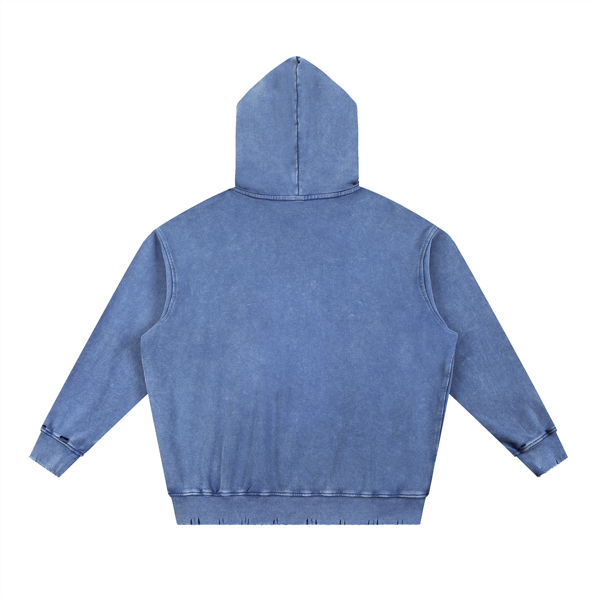 Midnight Rowing Snow Wash Hoodie – Royal Blue – back