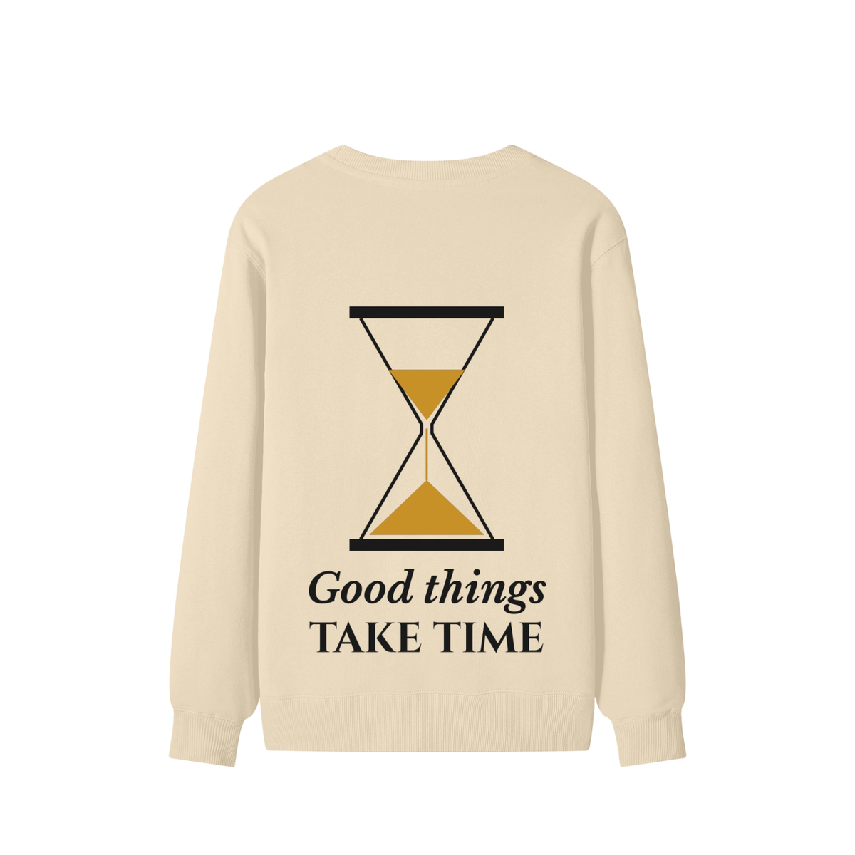 Good Things Sweatshirt – Apricot – back
