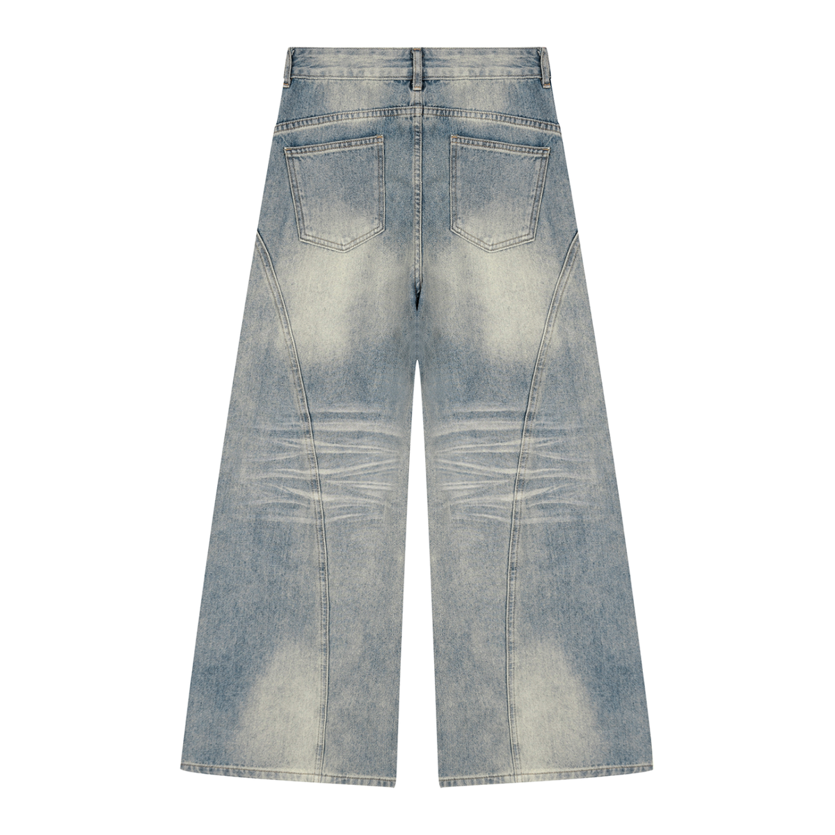 Jeans Blue back