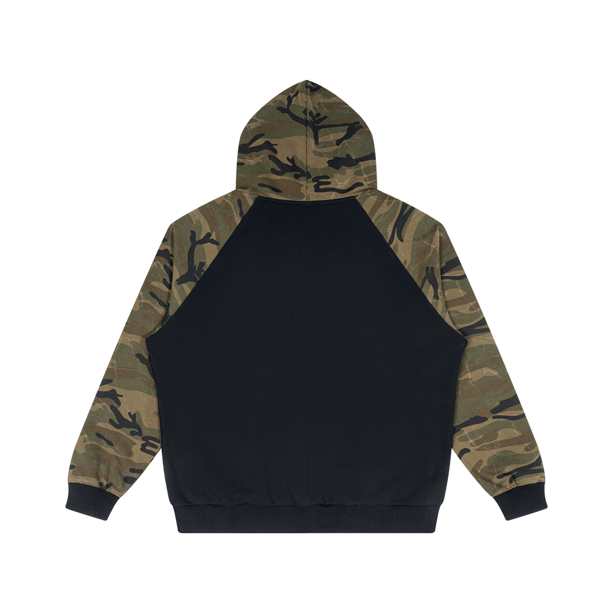 Black with Green Camo back